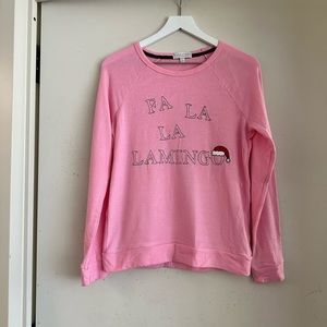 PJ Salvage Fa La La Lamingo Pajama Top